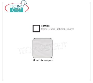 Cadre Dune Blanc Mat