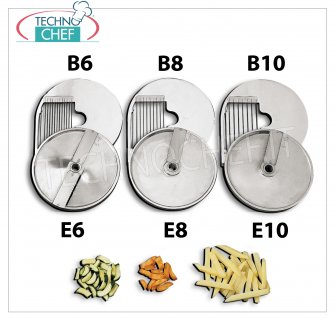 FAMA - E10 Trancheur à légumes pour couper des tranches délicates, Mod.FTV116 Disque E10 à découper en fines tranches.