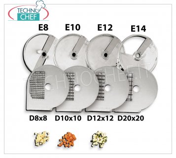FAMA - Disque coupe-légumes D10x10 pour couper en dés, Mod.FTV184