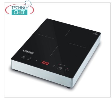 TECHNOCHEF - Plaque à Induction de Table, Surface Inductive Ø 120÷260 mm, Mod.E350C