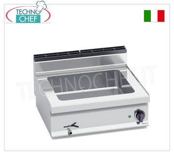 TECHNOCHEF - Bain-Marie Électrique Professionnel à Poser, Capacité 2 x GN 1/1, Mod.E7BM8B