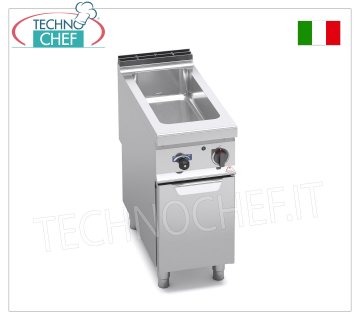 TECHNOCHEF - Bain-Marie Électrique Professionnel sur Meuble Ouvert, Cap.1xGN 1/1+1xGN 1/3, Mod.E9BM4M