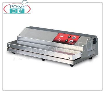 Technochef - Machine sous vide semi-automatique à aspiration externe, barre de soudure 450 mm, modèle EUROBIG