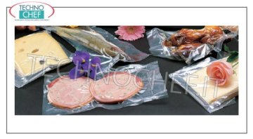 TECHNOCHEF - Sachets GAUFRÉS pour cuisson sous vide, épaisseur 90 microns