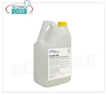 Désinfectant au peroxyde d'hydrogène - Réservoir 5 lt Désinfectant multi-surfaces au peroxyde d'hydrogène, agréablement parfumé, adapté à une utilisation dans le domaine HACCP - réservoir de 5 litres