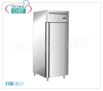 Forcold - Armoire Réfrigérée 1 Porte, 650 lt, Ventilée, Temp.-2°/+8°C, Classe D, Mod.G-GN650TN-FC