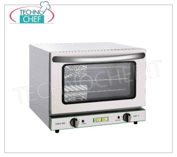 FIMAR - Four électrique à convection pour 3 plaques Gastro-Normes 1/2 (325 x 265 mm) - dim. mm 475 x 500 x 380h