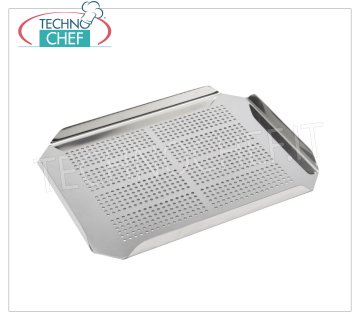 Technochef - FAUX BASE EN ACIER INOXYDABLE GN1 / 3 Faux fond en acier inoxydable GN 1/3, dim.260x115