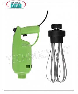 Fimar - MÉLANGEUR À IMMERSION avec FOUET de 35 cm de long, Complet avec variateur de vitesse.