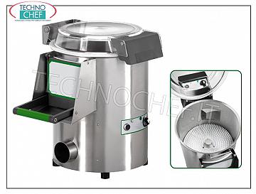 FIMAR - Technochef, Machine à laver professionnelle, capacité de charge 6/10 Kg, Mod LCN / 10 Rinçage, capacité de production Kg / h 120, chargement des moules 6/10 kg, V 400/3, Kw 0,55, dimensions mm 400x770x860h