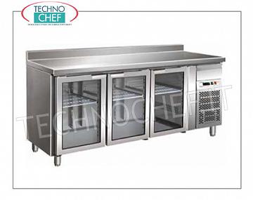 Comptoirs réfrigérés / congélateurs Gastronorm Dosseret arrière sur le dessus pour Mod. FO-GN3100TNG