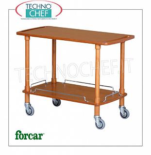 Chariots de service en bois