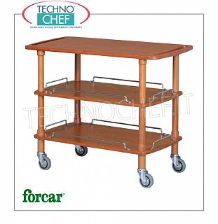 Chariots de service en bois