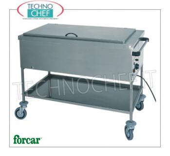chariots bain-marie chauds 