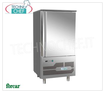 FORCAR - Cellule de refroidissement rapide pour 10 plaques GN 1/1 (mm 530x325) ou plaques à pâtisserie mm 600x400