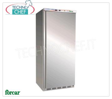 Forcar - Armoire Réfrigérée 1 Porte, lt.555, Statique, Temp.+2°/+8°C, Classe C, mod.G-ER600SS