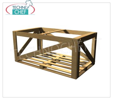 Cage en bois de 126 cm de long Cage en bois de 126 cm de long