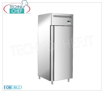 Forcold - Armoire Réfrigérée 1 Porte, 600 lt, Statique, Temp.-2°/+8°C, Classe D, mod.G-GN600TN-FC