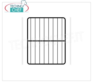 Grille en acier inoxydable GN2 / 1 Grille inox GN 2/1 (650x530 mm)