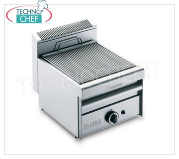 GRILL VAPOR GAZ, version TOP, 1 MODULE - ARRIS - Série 550 - Demander un devis GRILL VAPOR GAZ, version TOP, 1 module avec 1 ZONE DE CUISSON de 390x410 mm, complet avec grille à tige, puissance thermique 6,9 kw, dimensions extérieures 420x550x315h mm