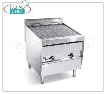 GRILL VAPOR GAZ version MOBILE, 2 modules - ARRIS - Série 900 - Demander un devis GRILL VAPOR GAZ version armoire, MODULE DOUBLE avec commandes indépendantes 2 ZONES DE CUISSON de 390x470 mm, complet avec grill à tige, puissance thermique 26,00 kw, dimensions extérieures 800x900x850h mm