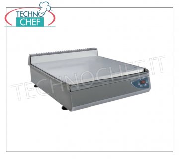 Technochef - Cuisinière électrique pour 4 piadines, V. 380/3 + N, Kw 4,50 CUISEUR ÉLECTRIQUE PADDY avec plaque en acier (fer) avec plaque de cuisson mm.600x600, capacité 4 enveloppes, V.38 / 3 + N, Kw.4,5, Poids 46 Kg, dim.mm.600X720X260h