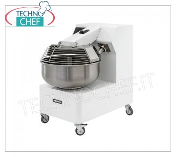 MÉLANGEUR À FOURCHE 25 Kg, BOL 30 lt, pour PIZZA, Pain et Pâtes Pétrin à fourche avec bol de 30 litres, capacité de mélange 25 Kg, V 230/1, kW 1,1, Poids Kg. 165, dim. cm 52,5x90x87,5h