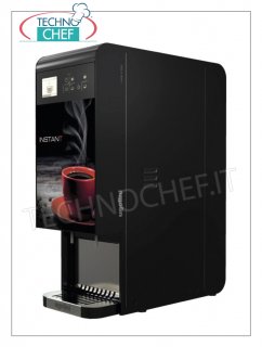 TECHNOCHEF - Distributeurs de boissons chaudes, machine pour produits lyophilisés avec 2 distributeurs Distributeur automatique de produits hydrosolubles, avec 2 distributeurs, affichage électronique, V.230/1, kw 1,10, dimensions mm : 200x390x520h