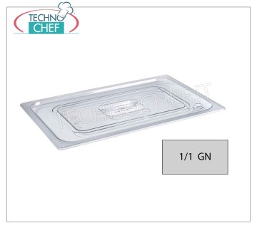 Couvercle en polycarbonate pour casseroles gastro-normalisées Couvercle en polycarbonate avec poignée pour bassin gastro-norm 1/1