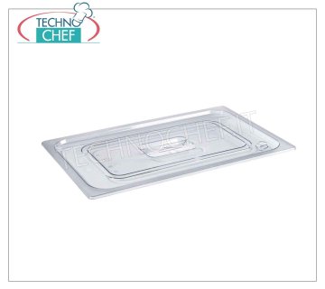 Couvercle en polycarbonate pour casseroles gastro-normalisées Couvercle en polycarbonate avec poignée pour bassin gastro-norm 1/1