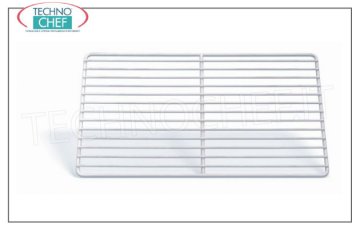 Technochef - Grille Rilsan plastifiée 60x40 cm, mod. GR6040RI Grille Rilsan plastifiée, taille 600x400 mm, pour Frigor Pasticceria - Pizzeria