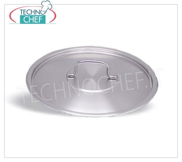 COUVERCLE EN ACIER INOXYDABLE, Ligne Professionnelle pour Casseroles et Casseroles Couvercle avec poignée en acier inoxydable, diam.cm.14