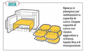 étagère plexiglass pour doubler la capacité de charge