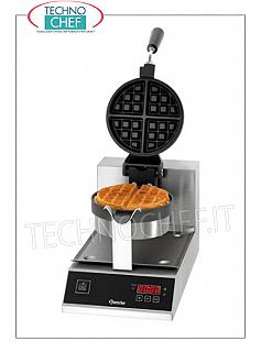 MACHINE À GAUFRAGE AVEC PLAQUE DE CUISSON EN FONTE ROUE