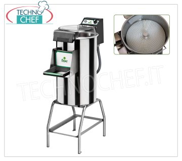 FIMAR - Technochef, Laveuse de moules professionnelle sur pied, capacité de charge 10/18 kg, Mod.LCF/18