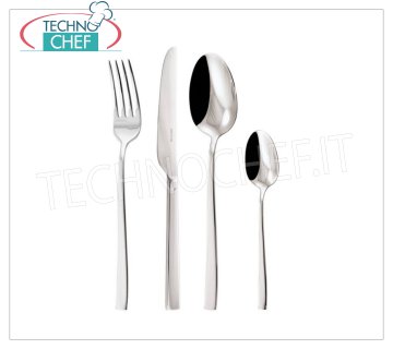 ARTHUR KRUPP - Couverts de Table en Inox 18/10 Finition Polie, Ligne CREAM