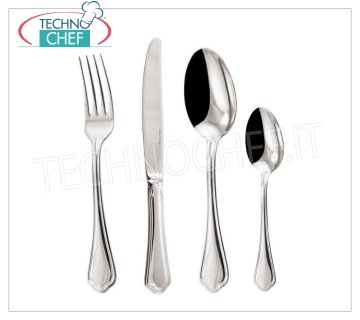 ARTHUR KRUPP - Couverts de Table en Inox 18/10 Finition Polie, Ligne VERSAILLES