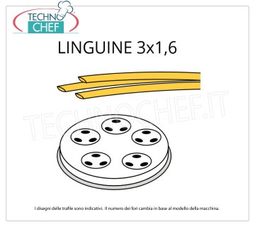 FIMAR - TIROIR À LINGUINE 3x1,6 en ALLIAGE LAITON-BRONZE