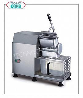 Râpe industrielle triphasée, rendement 130 kg/heure