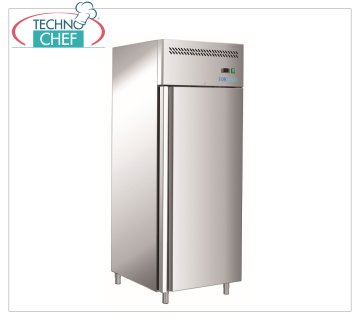 Forcold - Armoire congélateur-congélateur 1 porte, ligne Premium, avec monobloc, système enfichable, lt.605, Temp.-18°/-22°C, ventilée, GN 2/1, classe B, mod.M-GNH610BT -FC