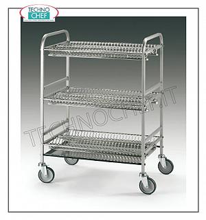 Chariots égouttoirs à vaisselle/verres