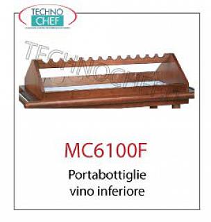 bois Chariots de service Bouteille de vin supérieure, dim mm. 880x470x200h