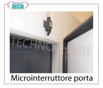 Microrupteur de porte Microrupteur de porte (permet d'allumer l'éclairage intérieur et d'arrêter les ventilateurs en même temps en ouvrant la porte)