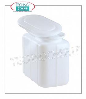 conteneurs isolés pour Gastronorm récipient intérieur polypropylène blanc avec couvercle pour Mod.MM-EY13, la capacité de 10 litres.