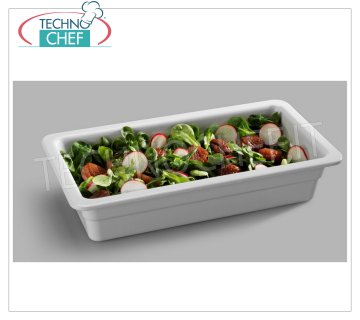 CONTENEURS GASTRONORM GN 1/3 en MÉLAMINE BLANCHE,