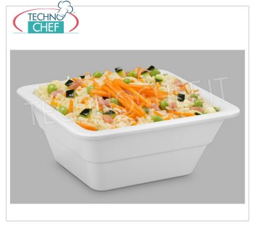 CONTENEURS GASTRONORM GN 1/6 en MÉLAMINE BLANCHE,