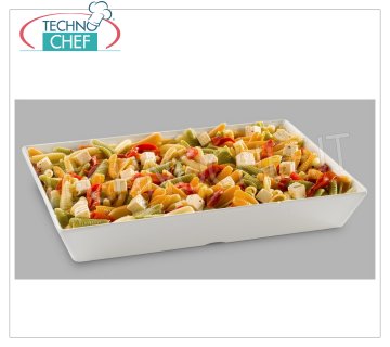 PLATEAU RECTANGULAIRE en MÉLAMINE, dim.mm.350x250x50h