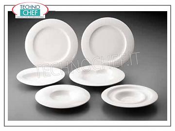 PORVASAL - Porcelaine pour restaurant PLAQUE DE PRÉSENTATION INFÉRIEURE, Modèles Aro, Diamètre 31 cm, marque Porvasal - Disponible à l'achat en pack de 6