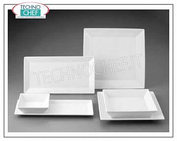 GURAL PORSELEN - Porcelaine de restaurant ASSIETTE PLATE, Collection Merid Bianco, cm.21x21, Marque GÜRAL PORSELEN - Disponible en pack de 12 pièces