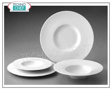 GURAL PORSELEN - MADRID Collection blanc ASSIETTE À SOUPE GOURMET, Collection Madrid White, Marque GÜRAL PORSELEN